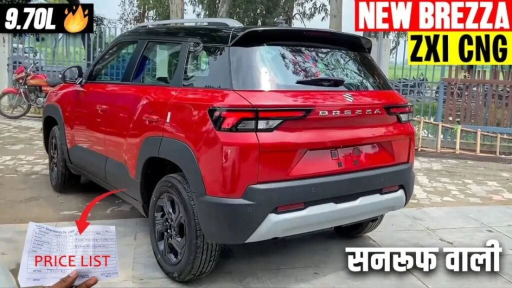 2025 Maruti Brezza ZXI CNG