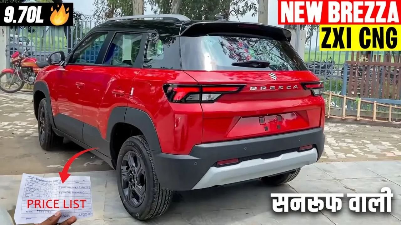 2025 Maruti Brezza ZXI CNG